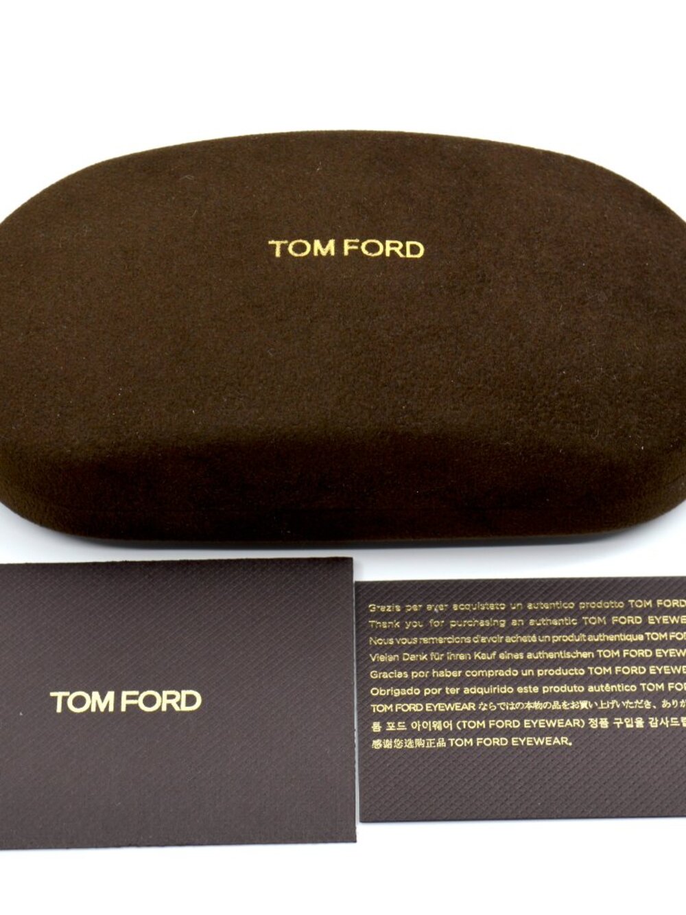TOM FORD TF1170-K 20A GREY SMOKE AUTHENTIC SUNGLASSES - Picture 6 of 6